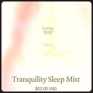 NIB, sealed Hythe tranquillity sleep mist
